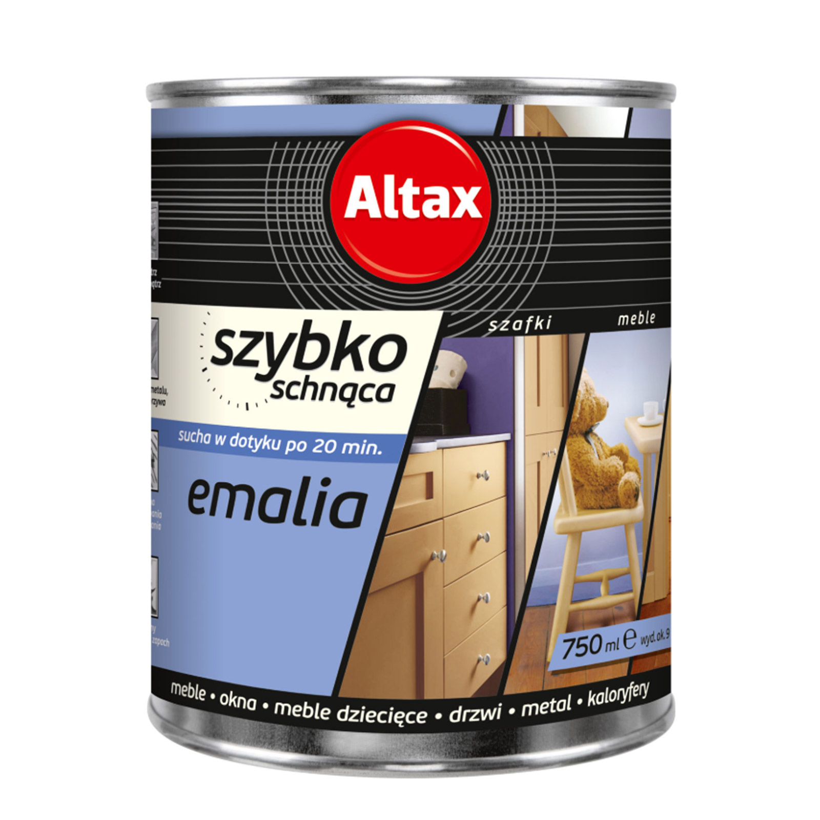 Altax – ხის უნივერსალური ემალი (საღებავი) – 750მლ — ლაქები, ზეთები და წებოები